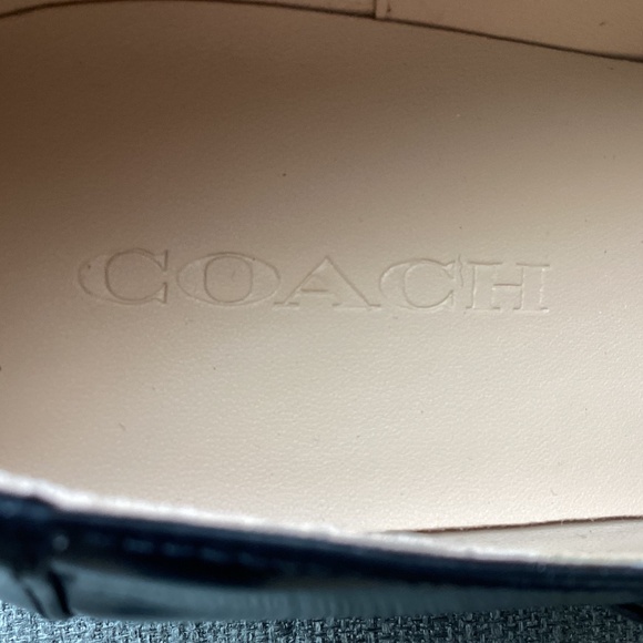 COACH Women's Liv Leather Mary Jane Flats, size 8.5 - Picture 9 of 15